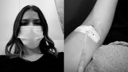 Mel Maia no hospital - Reprodução/Instagram