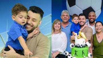 Murilo Huff comemora 3 anos do filho junto com mãe de Marilia Mendonça - Reprodução/Instagram