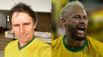Murilo Rosa faz homenagem a Neymar após eliminação brasileira da Copa do Mundo: "Golaço" - Reprodução\Instagram