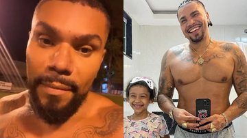 Naldo Benny se justificou após a filha surgir xingando Deolane Bezerra em um vídeo - Reprodução/Instagram