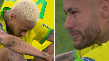Neymar chora copiosamente após derrota do Brasil e comove fãs: "Tentou de tudo" - Reprodução/ Instagram