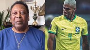 Pelé consola Richarlison após derrota na Copa do Mundo: "Fez o Brasil sorrir" - Reprodução/Instagram