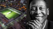 Pelé será velado na Vila Belmiro, estádio santista onde o craque começou a carreira - Reprodução\Instagram