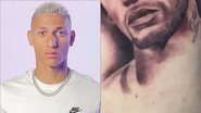 Richarlison mostra resultado de tattoo para Neymar e vira piada: "É o Eduardo Costa" - Reprodução/Instagram