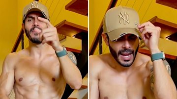 Sertanejo Rodolffo assusta fãs ao surgir muito magro em vídeo: "O que aconteceu?" - Reprodução/ Instagram