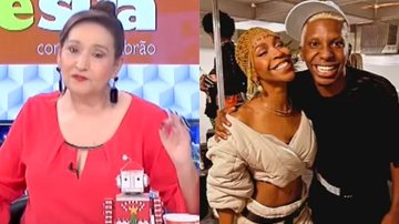 Sonia Abrão rasga o verbo após Lucas Penteado surgir com Karol Conká e dispara: "Me poupe" - Reprodução/ Rede TV e Reprodução/ Instagram