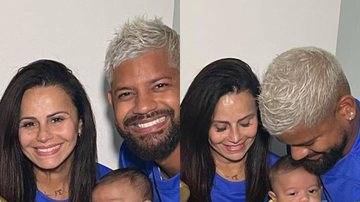 Viviane Araújo celebra terceiro mês do filho em clima de Copa do Mundo: "Bem precioso" - Reprodução/Instagram