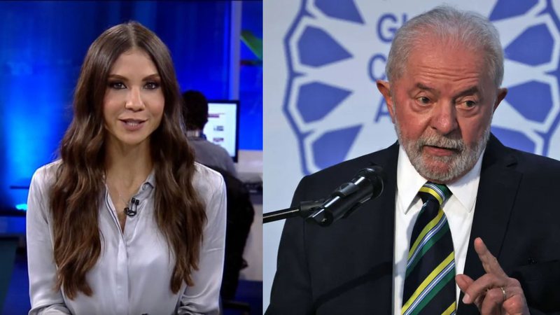 Apresentadora da RedeTV exalta discurso de Lula e alfineta Bolsonaro - Reprodução/Rede TV