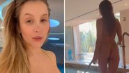 De biquíni, Carla Diaz toma banho em piscina 'perigosa' em hotel de luxo "No máximo 15 minutos" - Reprodução/Instagram
