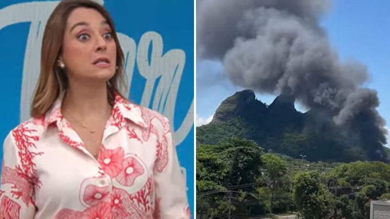 Catia Fonseca revela prejuízo milionário da Globo após incêndio; saiba quanto - Reprodução/Band