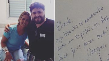 Cesar Menotti comove fãs ao anunciar a morte de sua empregada: "Foi uma honra ter você por perto" - Reprodução/ Instagram
