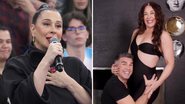 Claudia Raia revela 'pressão' para engravidar e se emociona: "Sonhos a longo prazo" - Reprodução/TV Globo/Instagram
