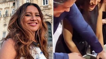 A atriz Dira Paes entra para Calçada da Fama de festival de cinema e se emociona: "Honra" - Reprodução/Instagram