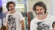 O ator Eriberto Leão faz rara aparição ao lado de seus filhos em shopping no Rio; veja - Reprodução/AgNews