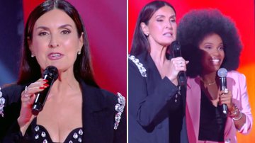 Fátima Bernardes faz estreia arrasadora no 'The Voice Brasil' e emociona público: "Nunca imaginei" - Reprodução/ TV Globo