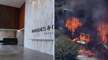 Virou cinzas! Estúdios da Globo que pegaram fogo surgem destruídos em novas imagens - Reprodução/ Instagram