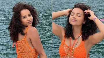 Ex-BBB Gleici Damasceno posa de biquíni em passeio de barco no Rio: "Sereia" - Reprodução/Instagram