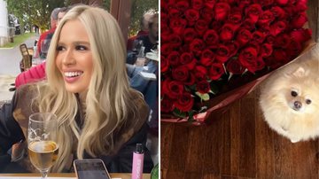 A fila andou? Ex de Éder Militão recebe buquê romântico de 500 rosas: "Vocês não sabem" - Reprodução/Instagram