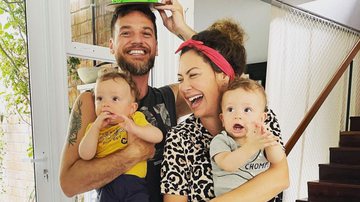 Fabiula Nascimento e Emilio Dantas celebram 10 meses dos filhos: "Cheia de amor" - Reprodução/Instagram
