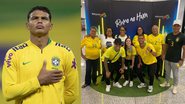 Família de Thiago Silva cria perfil no Instagram para mostrar bastidores da Copa do Mundo - Reprodução/Instagram