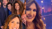 Fátima Bernardes mostrou os bastidores da gravação de fim de ano com os contratados da Globo - Reprodução/Instagram