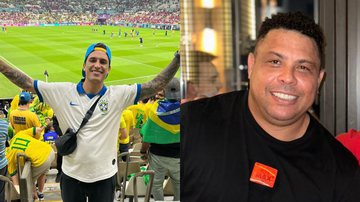 Felipe Prior tem encontro inesperado com Ronaldo Fenômeno no Catar: "Valeu a viagem" - Reprodução\Instagram