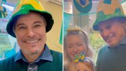 Chiara, filha de Edson Celulari, celebra mesversário em clima de Copa: "Alegria e futebol" - Reprodução/Instagram