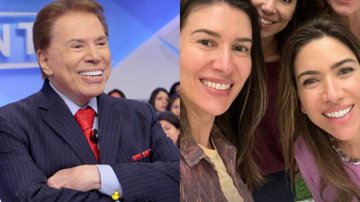 Filha de Silvio Santos, Rebeca Abravanel surge em clique raro com as irmãs e surpreende: "Feliz" - Reprodução/SBT e Reprodução/Instagram