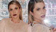 Flávia Alessandra para tudo com look transparente em festa chique - Reprodução/Instagram