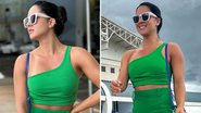 Noiva de Zezé, Graciele Lacerda causa em aeroporto com conjuntinho justo: "Perfeita" - Reprodução/Instagram