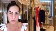 Graciele Lacerda exibiu o closet luxuoso que mantém em seu tríplex com Zezé di Camargo - Reprodução/Instagram