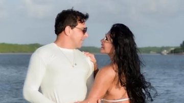 Chamado de gay, marido de Gretchen publica clique quente com a esposa: "Eu e minha morena" - Reprodução/ Instagram
