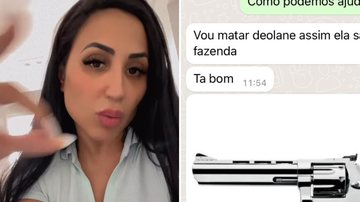 Dayanne Bezerra, irmã de Deolane Bezerra, expõe ameaças de morte contra peoa: "Prepara o caixão" - Reprodução/Instagram