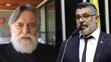 José de Abreu critica posição de Alexandre Frota no governo de Lula: "Desrespeito" - Reprodução/Instagram/YouTube