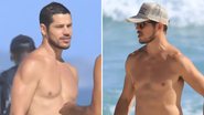 O ator José Loreto exibe corpo musculoso de sunga durante passeio em praia no Rio de Janeiro; veja - Reprodução/AgNews