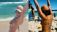 Juliana Paes curte dia de praia com biquíni minúsculo e mostra físico invejável: "Deusa" - Reprodução/Instagram