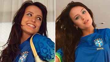 Larissa Manoela elege minissaia ousada para jogo do Brasil e coleciona elogios: "Deusa" - Reprodução/Instagram