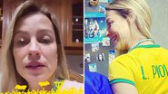 A atriz Luana Piovani posa com o pai após vitória do Brasil na Copa do Mundo: "Felicidade" - Reprodução/Instagram