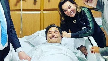 Luciano Szafir aparece em primeira foto após cirurgia delicada - Reprodução/Instagram