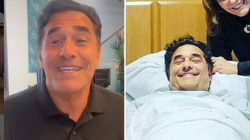 Luciano Szafir recebe alta após se submeter a cirurgia delicada: "Indo para casa" - Reprodução/Instagram