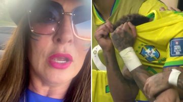 Mãe de Neymar manda recado antes de jogo da Seleção sem o filho: "Vamos lá" - Reprodução/ Instagram