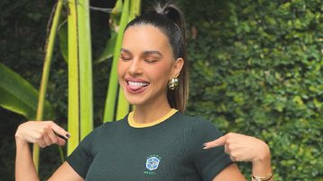 Mariana Rios elege blusa curta para ver jogo e exibe barriga chapada: "Arrasa" - Reprodução/Instagram