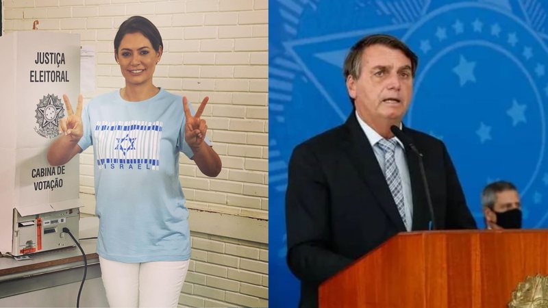 Michelle Bolsonaro rebate acusações de rompimento com declaração apaixonada: "Como é lindo" - Reprodução\Instagram