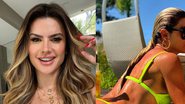 De fio-dental, Mirella Santos empina bumbum e atiça fãs em posição ousada na piscina: "Que mulher" - Reprodução/ Instagram