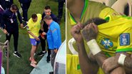 Médico da Seleção se pronuncia sobre lesão de Neymar: "Vai ser decidido" - Reprodução/TV Globo