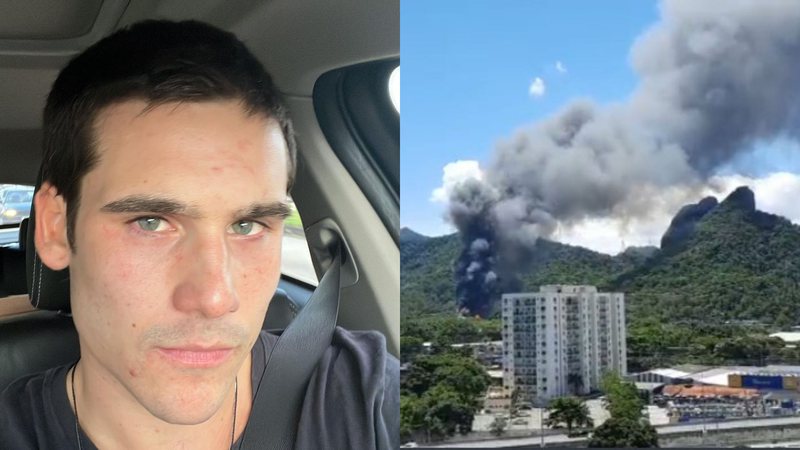 Nicolas Prattes afirma que amuleto salvou produção do incêndio na Globo: "Renascimento" - Reprodução\Instagram\Twitter