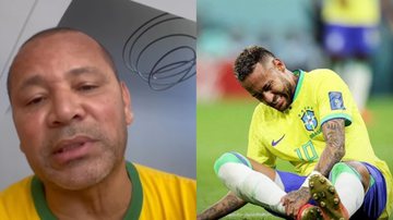 Pai de Neymar desabafa sobre afastamento do filho na primeira fase da Copa: "Não vou discutir" - Reprodução\Instagram