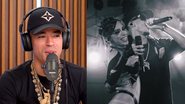 Rapper fala sobre rumores de romance com Anitta e sucesso entre as mulheres - Reprodução/Youtube e Twitter