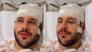 Após acidente grave, Rodrigo Mussi surge todo enfaixado e assusta fãs: "Muito sério" - Reprodução/Instagram