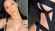 Seminua, Simaria cobre apenas o necessário com lingerie de fitas e atiça fãs: "Divirtam-se" - Reprodução/Instagram